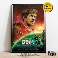 Project Hail Mary poster Ryan Gosling Image Size 13X19 Inches