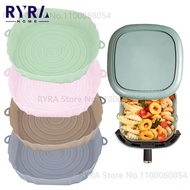 Silicone Air Fryers Oven Baking Tray Fried Chicken Basket Mat Air Fryer Pot Round Replacemen Grill Pan Baking Accessories-Giers