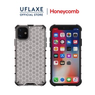 UFLAXE Honeycomb Shockproof Hard Case for Apple iPhone 11 / 11 Pro / iPhone 11 Pro Max Full Protecti