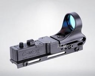 2館 C MORE L型 內紅點 黑 (紅外線 外紅點 激光 快瞄 定標器 瞄準鏡 望遠鏡 雷射 紅雷射 綠雷射 瞄具