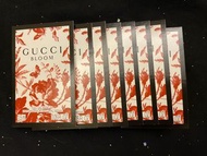 Gucci Bloom 香水試用裝 1.5ml（如圖），$18一支。請勿議價。
