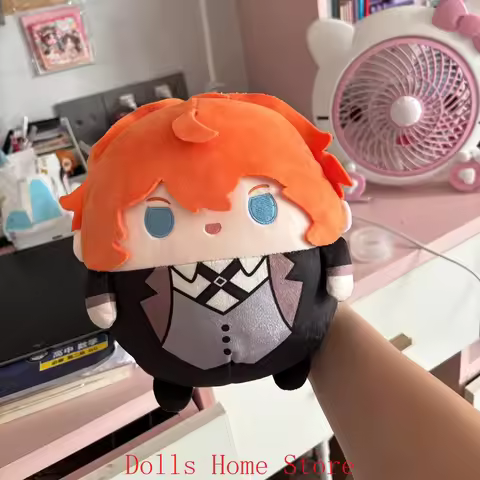 Edogawa Rampo Nakahara Chuuya Ryunosuke Akutagawa Nakajima Atsushi Anime Cute Round Dango Plush Soft