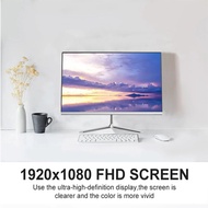 AIO ยี่ห้อ all-in-one คอมพิวเตอร์ 23.8 นิ้ว HD ultra-thin Core quad-core i3i5i7 โฮมออฟฟิศการเรียนรู้