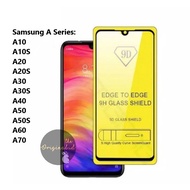 Tempered Glass 9D 6D 5D Samsung A10 A10S, A20 A20S, A30 A30S A40, A50 A50S A51 A60 A70 A80 A90