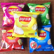 Lays Potato Chips 12g*20 Bags Barbecue Flavor Tomato Flavor Cucumber Flavor Snacks Leisure Food Orig