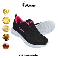DANS x BUM Equipment Kasut Sukan Wanita / Perempuan - Fuchsia / Biru / Kelabu Terang & B79218/B79219