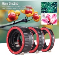 Andoer Auto Focus AF Macro Extension Tube Adapter Ring (13mm +21mm +31mm) for Canon EOS EF EF-S Mount Lens Replacement for Canon 60D 7D 5D II 550D