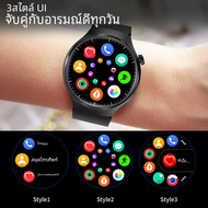 2024นาฬิกาใหม่4 Pro สมาร์ทวอท์ช GPS ติดตามผู้ชาย AMOLED หน้าจอ HD บลูทูธ Call NFC smartwatch olahraga ผู้ชาย