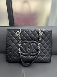 Chanel Gst tote 黑銀