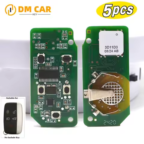 DMKEY 5pcs Can Change ID car key electronic PCB board for Land rover Range Rover LR4 Evoque Jaguar X