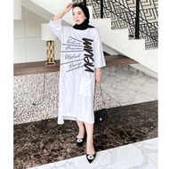 KAIM STORE - LONG TUNIC PREMIUM LONG TUNIC WHITE AWESOME LONG TUNIC FASHION MUSLIM LONG TUNIC LD 110