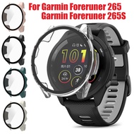 PC+Tempered Glass Cover For Garmin Forerunner 265 Case Shockproof Bumper Garmin Forerunner 265S Case