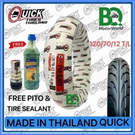 ∏ ◕ ◸ QUICK TIRE FREE TIRE SEALANT &amp; PITO PHOENIX TUBELESS By12 For ZOOMERX 100/90/12 110/70/12 130