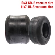 10x3.60-5 Tubeless Tyre 11x7.10-5Tubeless Tyre for Go Kart Vacuum Tire Front Wheel Tire Accessories