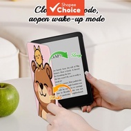 Double-Sided Print Case for Kindle 11th Gen, Kindle Paperwhite 12th Gen,Transparent Clear,Practical 