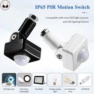 BP AC 110V-240V IP65 Home Motion Sensor Switch Automatic Outdoor PIR Infrared Detector 180 Degree Ro