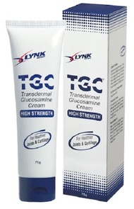 LYNK TGC TRANSDERMAL GLUCOSAMINE CREAM 75gm