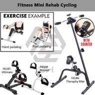 3H Fitness LCD Display Mini Rehab Cycling With Pedal Exercise Bike Cycle Pedal Senaman Latihan