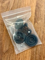 Brompton 小布 原裝C line 易行輪 加 蘑菇頭  加 蟹鉗 easy wheel seatpost stopper (英布 國布)