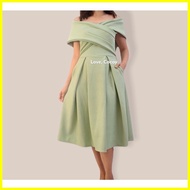 ● ❖ ☾ ELEGANT PARTY DRESS/WEDDING ATTIRE/WOMANS FORMAL DRESS/ENTOURAGE GOWN/BAPTISMAL ATTIRE/NINANG