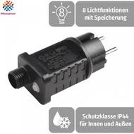 Power Adapter Lighting 6-hour Timer 8 Different Settings Plastic Material
