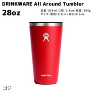 28OZ ใหญ่!! HYDRO FLASK รุ่น ALL AROUND TUMBLERS  ไฮโดรฟลาสก์ ขนาด 28 oz 828 ml แก้วสูญญากาศ  เก็บคว