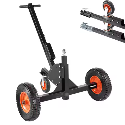 VEVOR 1500lbs Tongue Trailer Dolly 2 in 1 Boat Mover with 22in-26in Adjustable Height & 15.2 in Tire