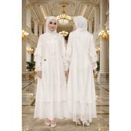 AURELIA DRESS BY FEE FASHION - CERUTY BABYDOLL MATERIAL - DRESS BUSUI FRIENDLYELEGAN