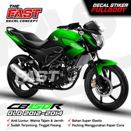 TERBARU Decal Sticker Full Body CB150R Old 2012-2014 Bunglon Hitam - Stiker Decal CB 150R V1 Dekal S