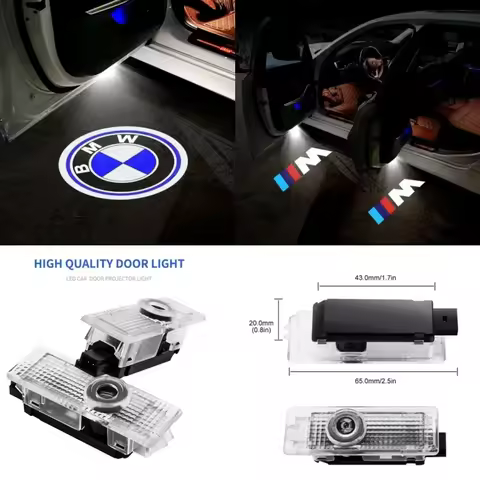 2/4Pcs LED Welcome Light Projector for BMW X1 1/3/5/7 Series E84 E90 E60 F10 F30 F15 F25 M3 M5 Door 