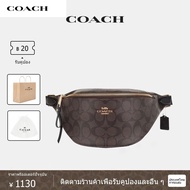 กระเป๋า Coâćh แท้  กระเป๋า แท้ womens waist bag chest bag  48740