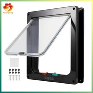 [hzsdakjjh.] For Cat& Puppy Safety Gate Flap  ABS Plastic Dog for Cat Flap Door XL Size