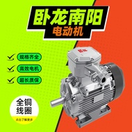 Wolong Nanyang Motor IE3 Siri Voltan Rendah Kecekapan Tinggi Motor Asynchronous Tiga fasa 15kw18.5kw