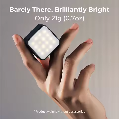 Smallrig 5446 Mini Magnetic LED Fill Light for DJI Osmo Action Camera DJl Action 2 Osmo 360 Osmo Act