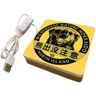 Raccoon Shopping Street White Lovers Ah Han Lake Bear Haunted Note Hokkaido USB Atmosphere Light Nig