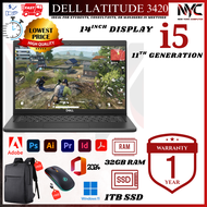 Dell Latitude 3420 Business Model Laptop–i5 11th Gen 32GB RAM 1TB SSD Budget Gaming Lowest Price