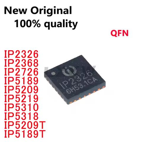 5/PCS New Original IP2326 IP2368 IP2726 IP5189 IP5209 IP5219 IP5310 IP5318 IP5209T IP5189T QFN Batte