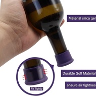 MIKA STORE ▏Silicone Bottle Cap Cup Cap Bottle Stopper Sealing Cap Multicolor Universal Cap Silicone
