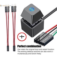 Cs PC LED PC Computer Case External Button Computer Case Motherboard Mechanical Key Button Motherboa