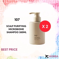 [Bundle of 2] 107 Scalp Purifying Microbiome Shampoo 380ml