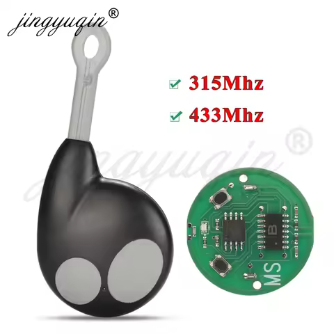 jingyuqin 315MHz 433MHz ASK Car Remote Key Control For Toyota VIOS Cobra Alarm Globe 1046 3193 7777