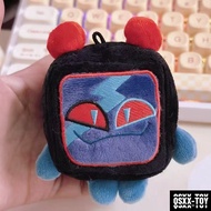 Hazbin Hotel Alastor 3 Vees Husk Angel 10cm Plush Keychain Gift Creativity for Kid Stuffed Doll