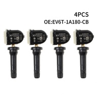 Tehauto】เซ็นเซอร์สำหรับฟอร์ดความดันลมยางรถสำหรับรถฟอร์ด Fiesta Van เน้นคุณภาพ EV6T1A150CB TPMS [อะไห