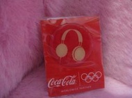 Coca-Cola可口可樂 耳機 徽章