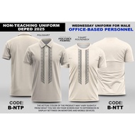 DEPED 2025 UNIFORM FOR NON TEACHING PERSONNEL FOR MALE