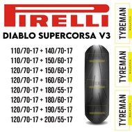 TAYAR SUPERBIKE Pirelli Diablo Supercorsa V3 PAIR OFFER SC1 SC2 (2023)