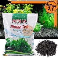 AQUA Amazon Soil (1L/3L) Aquarium Water Plant Soil Water Grass Mud Aquascape Fish Tank Soil