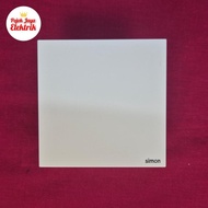 661011N Single Switch 1 Gang 1 Way M7 Air Ultra Slim Switch White Simon