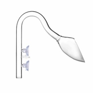 Violet Glass Pipe Outflow (13 mm./17 mm.)