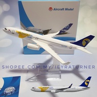 LATEST Mongolian Airlines B767-300ER Aircraft Model 16cm Die-cast Metal Airplane